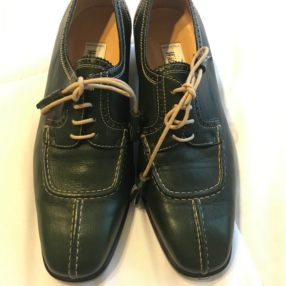 Green Wilkes Bashford Heeled Oxfords